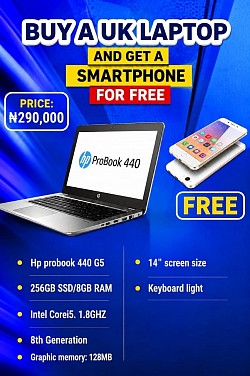 HP PROBOOK 440 G5 @N290,000