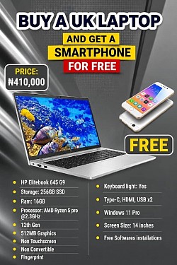 HP ELITEBOOK 645 G9 @N410,000