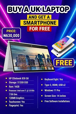 HP ELITEBOOK 830 G8 @N630,000